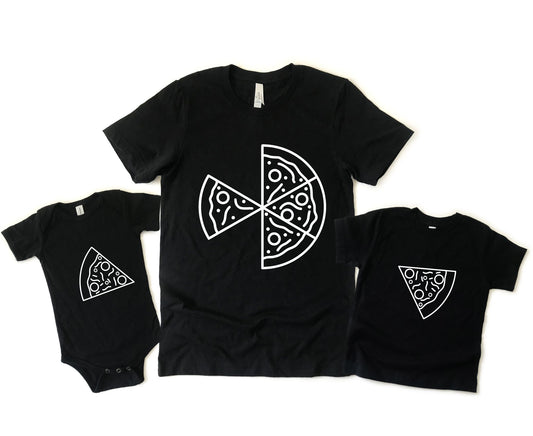 Matching Pizza Shirt Set (3 shirts)