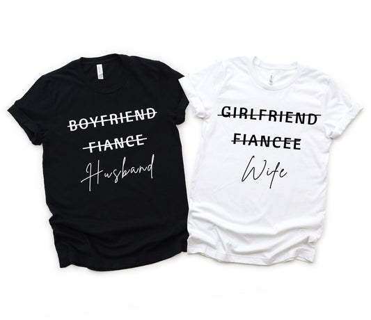 Funny Married Couples Matching T-Shirts
