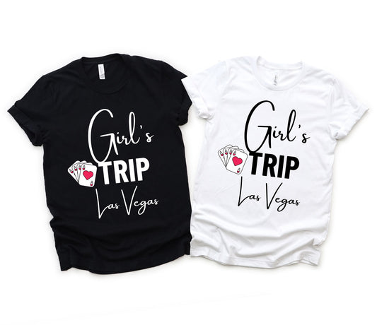 Girl's Trip Las Vegas Matching T-Shirt