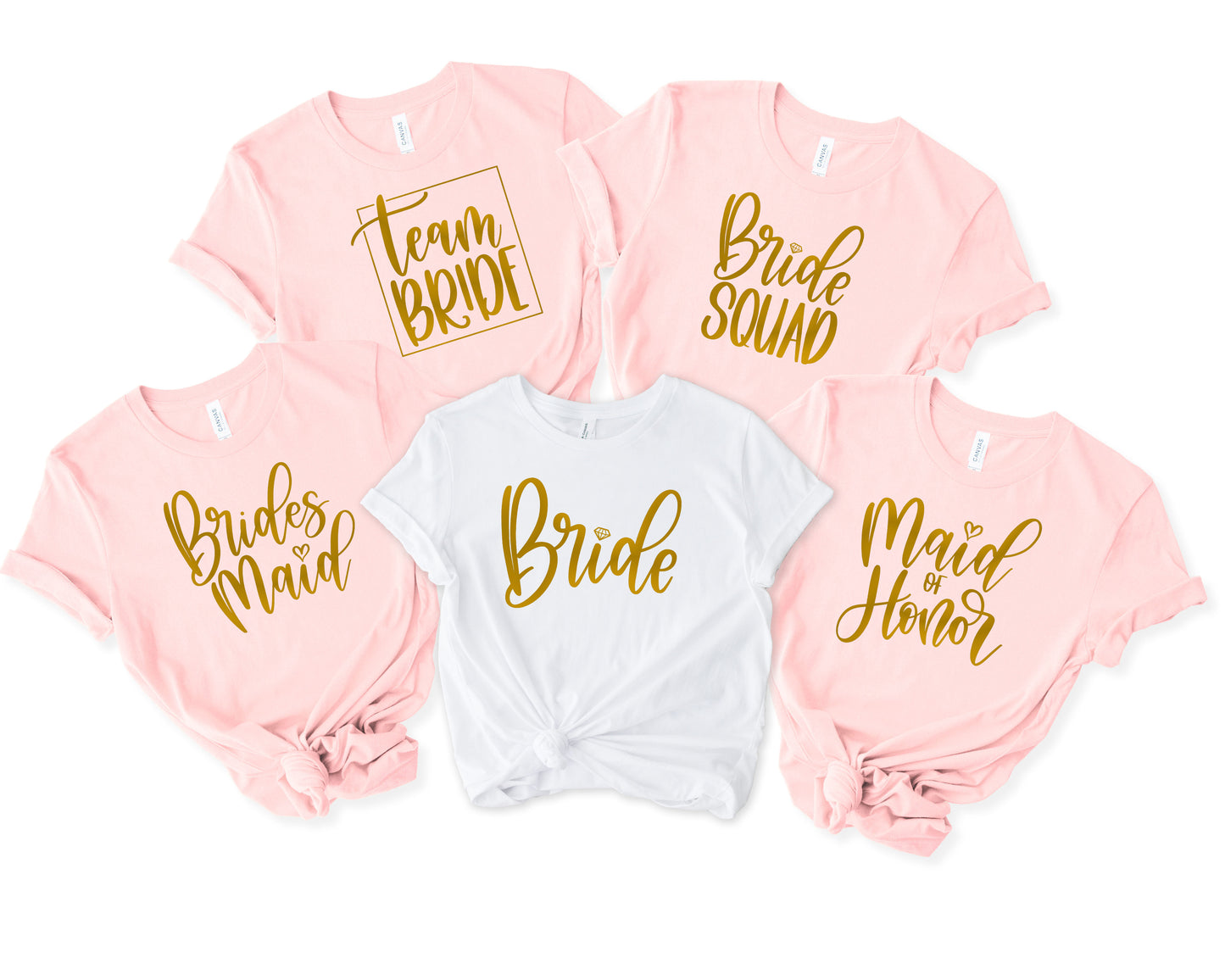 Bachelorette Party Matching T-Shirts(Shirts are Sold Separately)
